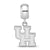 University of Houston Small Charm Dangle Bead in Sterling Silver