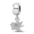 NHL San Jose Sharks Xs Charm Dangle Bead Charm in Sterling Silver