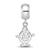 Syracuse University Small Charm Dangle Bead in Sterling Silver