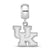 University of Kentucky Small Charm Dangle Bead in Sterling Silver