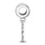 LogoGeorgia Institute Of Tech Small Charm Dangle Bead in Sterling Silver