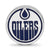 NHL Edmonton Oilers Enameled Logo Charm Bead in Sterling Silver