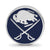 NHL Buffalo Sabres Enameled Logo Charm Bead in Sterling Silver
