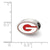 University of Georgia G Enameled Logo Charm Bead in Sterling Silver