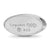 University of Mississippi In Oval Enameled Logo Bea in Sterling Silver