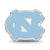 University of North Carolina 1-Sided Enameled Charm Bead in Sterling Silver