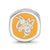 LogoGeorgia Institute Of Tech Cushion Shaped Logo Charm Bead in Sterling Silver