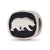University of California Berkeley Cushion Shaped Logo Charm Bead in Sterling Silver