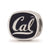 Sterling Silver LogoArt University of California Berkeley Cushion Shaped Logo Bead