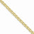 14K Yellow Gold Lite Double Link Charm