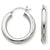 14k Yellow Gold Polished 4mm Lightweight Round Hoop Earrings