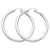14k Yellow Gold Polished 4mm Lightweight Round Hoop Earrings