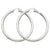 14k Yellow Gold Polished 4mm Lightweight Round Hoop Earrings