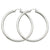 14k Yellow Gold Polished 4mm Lightweight Round Hoop Earrings