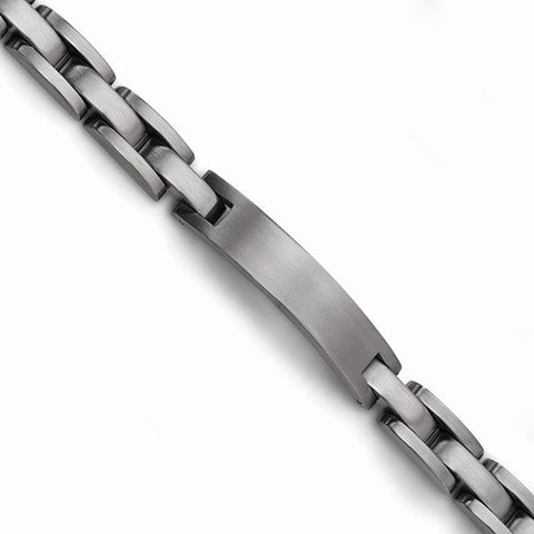Titanium Brushed Id Bracelet