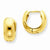 14k Yellow Gold Hinged Hoop Earrings