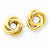 14k Yellow Gold Love Knot Post Earrings