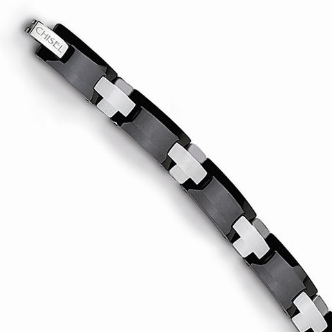 Tungsten Black Ceramic Bracelet