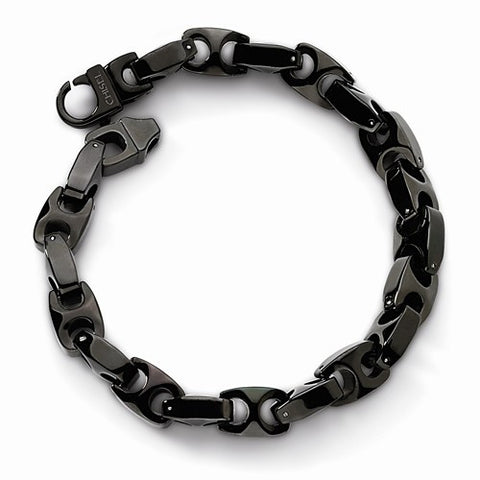 Tungsten Black Ip-Plated Bracelet