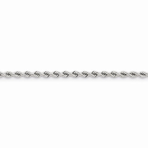14K White Gold Hand Made Regular Bracelet