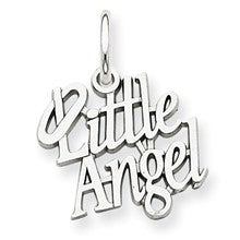 14k White Gold Little Angel Charm hide-image
