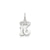 Sweet 16 Charm in 14k White Gold