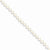 14K Yellow Gold 4-4.5Mm White Freshwater Onion Cultured Pearl Bracelet