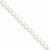 14K Yellow Gold 5-5.5Mm White Freshwater Onion Cultured Pearl Bracelet