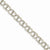 14K White Gold Lite Triple Link Charm