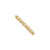 14K Yellow Gold AA Diamond Tennis Bracelet