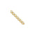 14K Yellow Gold AA Diamond Tennis Bracelet