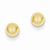 14k Yellow Gold Polished 5mm Ball Post Earrings