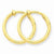 14k Yellow Gold Non-pierced Hoop Earrings