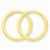 14k Yellow Gold Non-pierced Hoop Earrings
