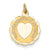 14k Gold You Are Always In My Heart Charm hide-image