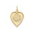 Happy 20th Anniversary Charm in 14k Gold