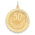 14k Gold Happy 50th Anniversary Charm hide-image