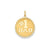 #1 Dad Charm in 14k Gold