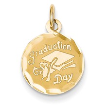 14k Gold Graduation Cap Charm hide-image
