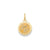 Sweet Sixteen Disc Charm in 14k Gold