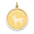 14k Gold Chihuahua Disc Charm hide-image