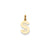 Polished Dollar Sign Charm in 14k Gold