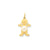 Boy 4mm Cultured Pearl-June Charm in 14k Gold
