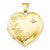 14k Gold Diamond Family Heart Locket
