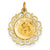 14k Gold First Holy Communion Charm hide-image