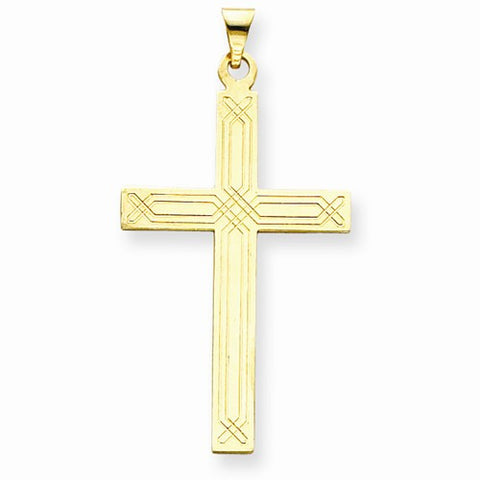 14k Gold Cross Pendant, Dazzling Pendants for Necklace