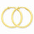 14k Yellow Gold Non-pierced Hoops Earrings