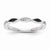 14k White Gold Black and White Diamond Ring