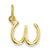 14k Yellow Gold Initial Charm hide-image