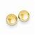14k Yellow Gold Polished Half Ball Post Earrings